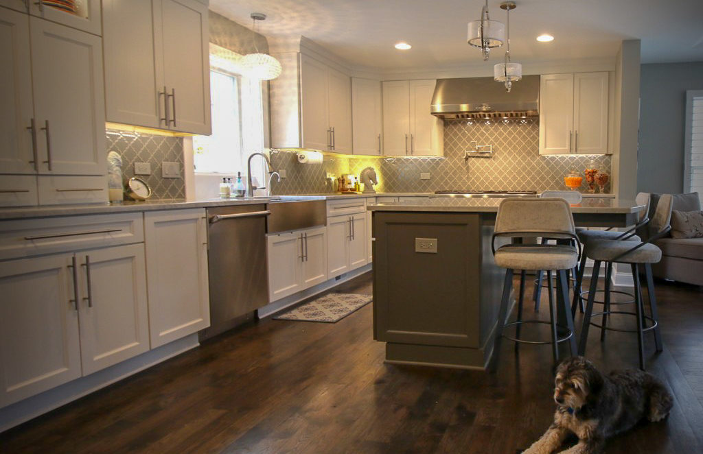 Custom Kitchen Remodel with Wood Floors