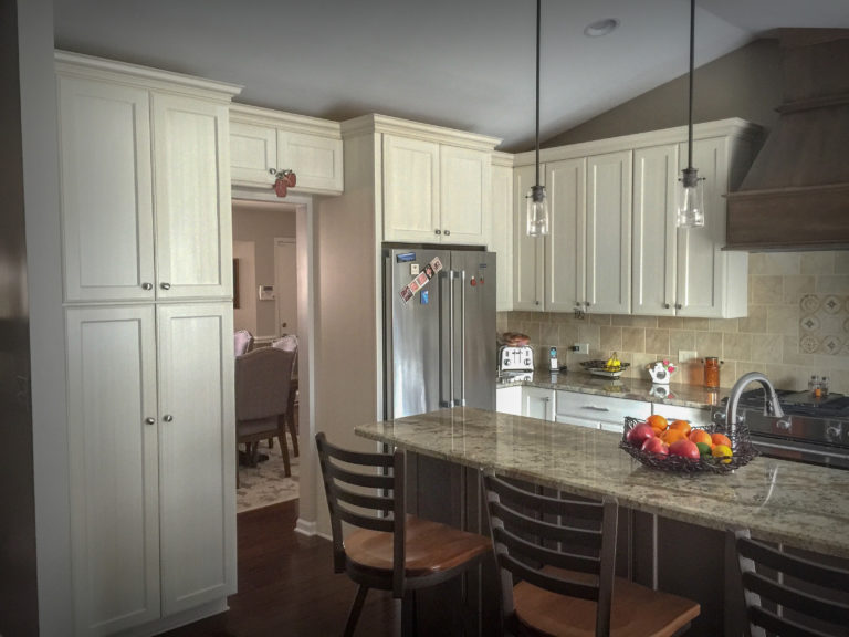 Kitchen Remodel with Serving Bar