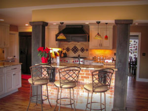 Kitchen Remodel with Serving Bar