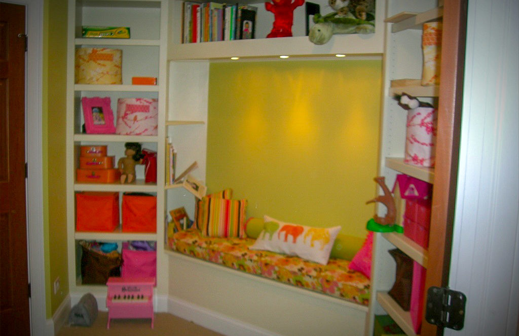 Basement Kids Reading Nook